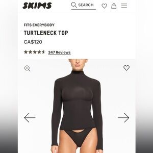 Skims Mock Turtleneck